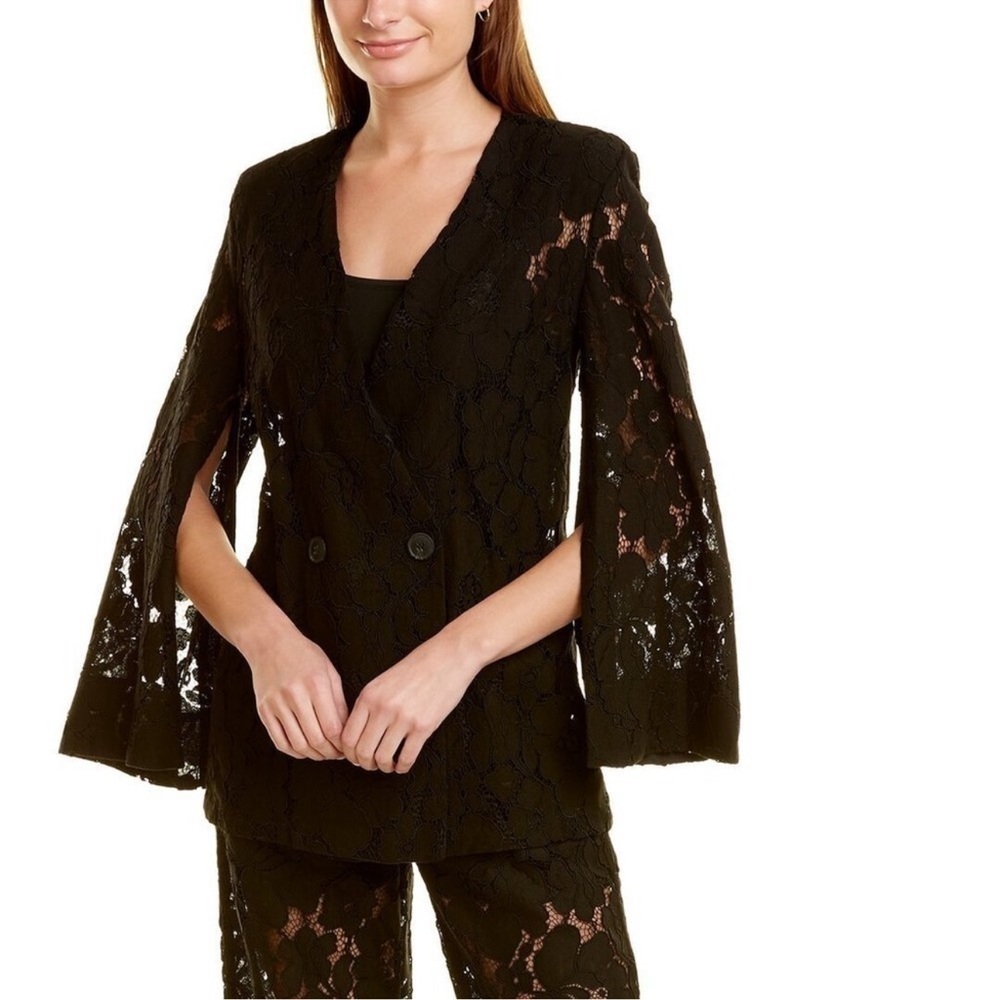 🆕 SABINA MUSÁYEV ELIJAH JACKET BLACK LACE Size S